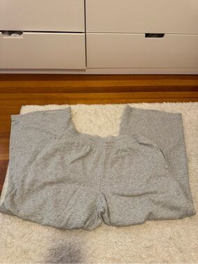 aerie medium heather grey slouchy sweatpant size L